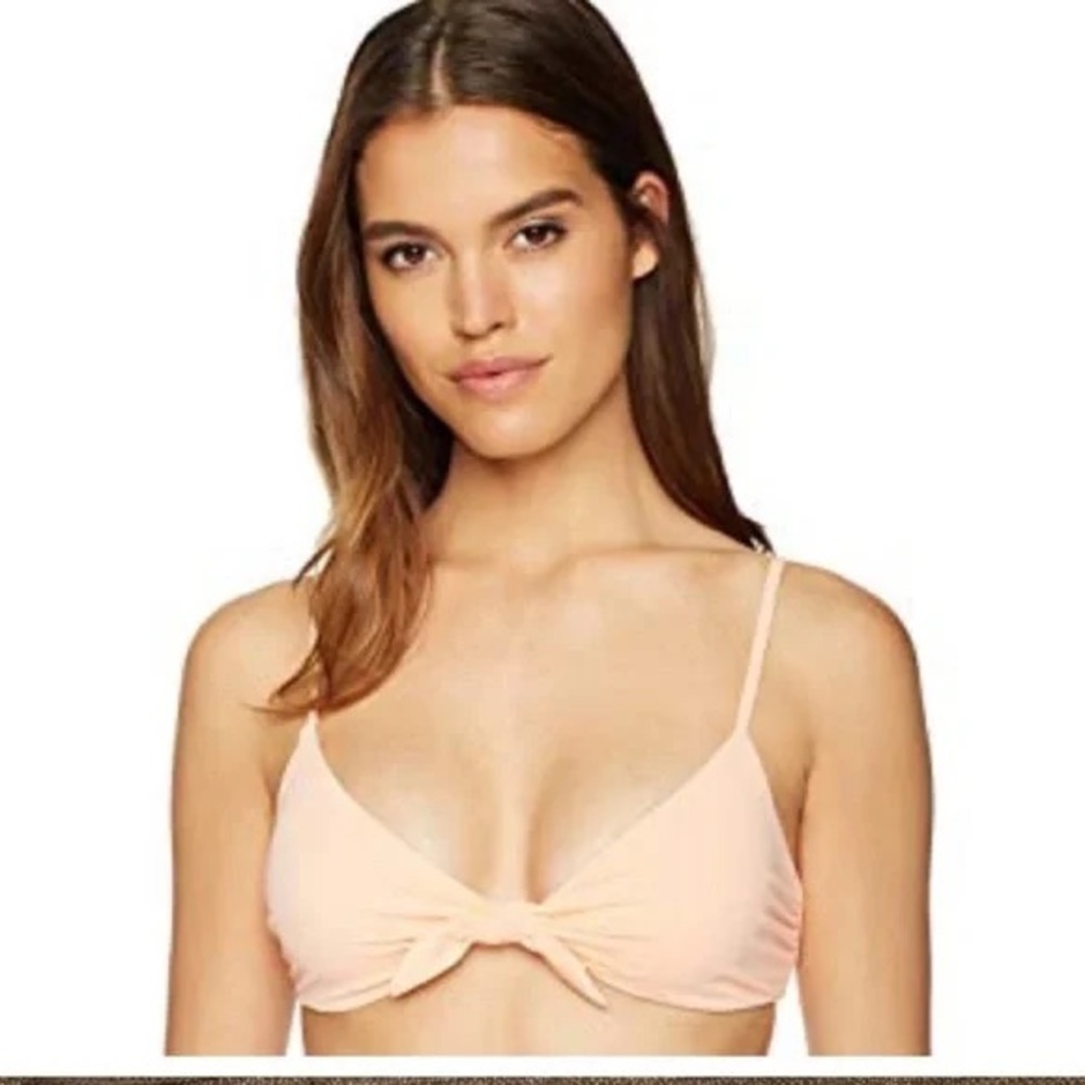 Mara‎ Hoffman Carla Tie Front Bikini Top In Appeal Beach Summer Vacation Size XS